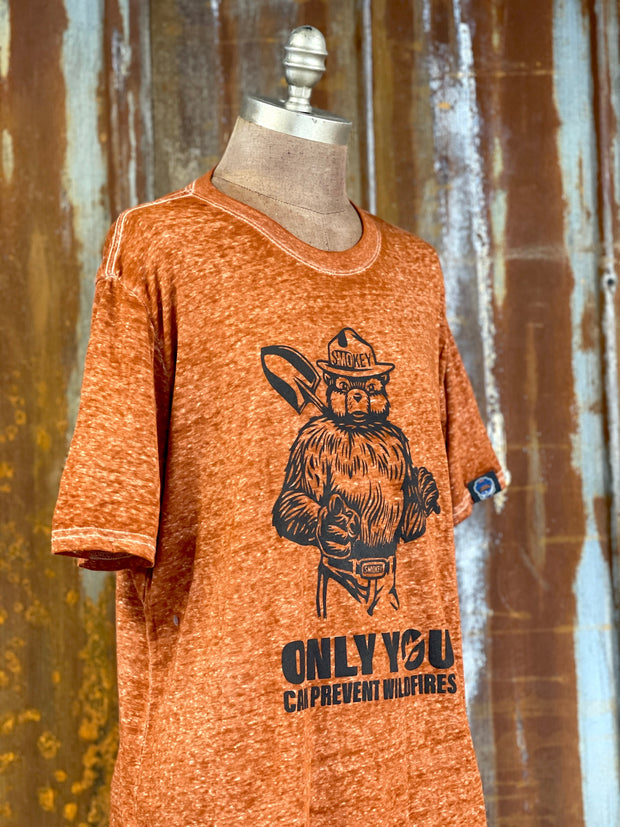 Smokey Tee- LUXE Rust