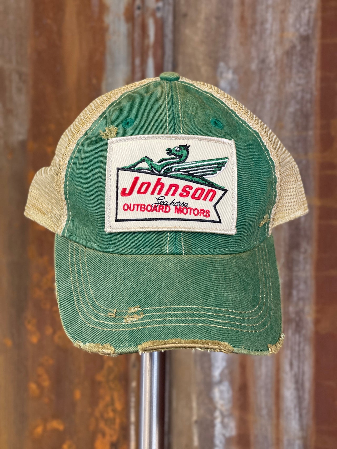 Johnson Seahorse retro hat