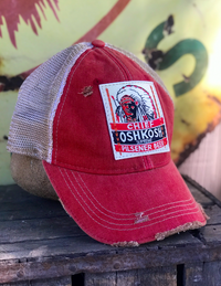 Thumbnail for Beer Hat Chief Oshkosh Angry Minnow Vintage
