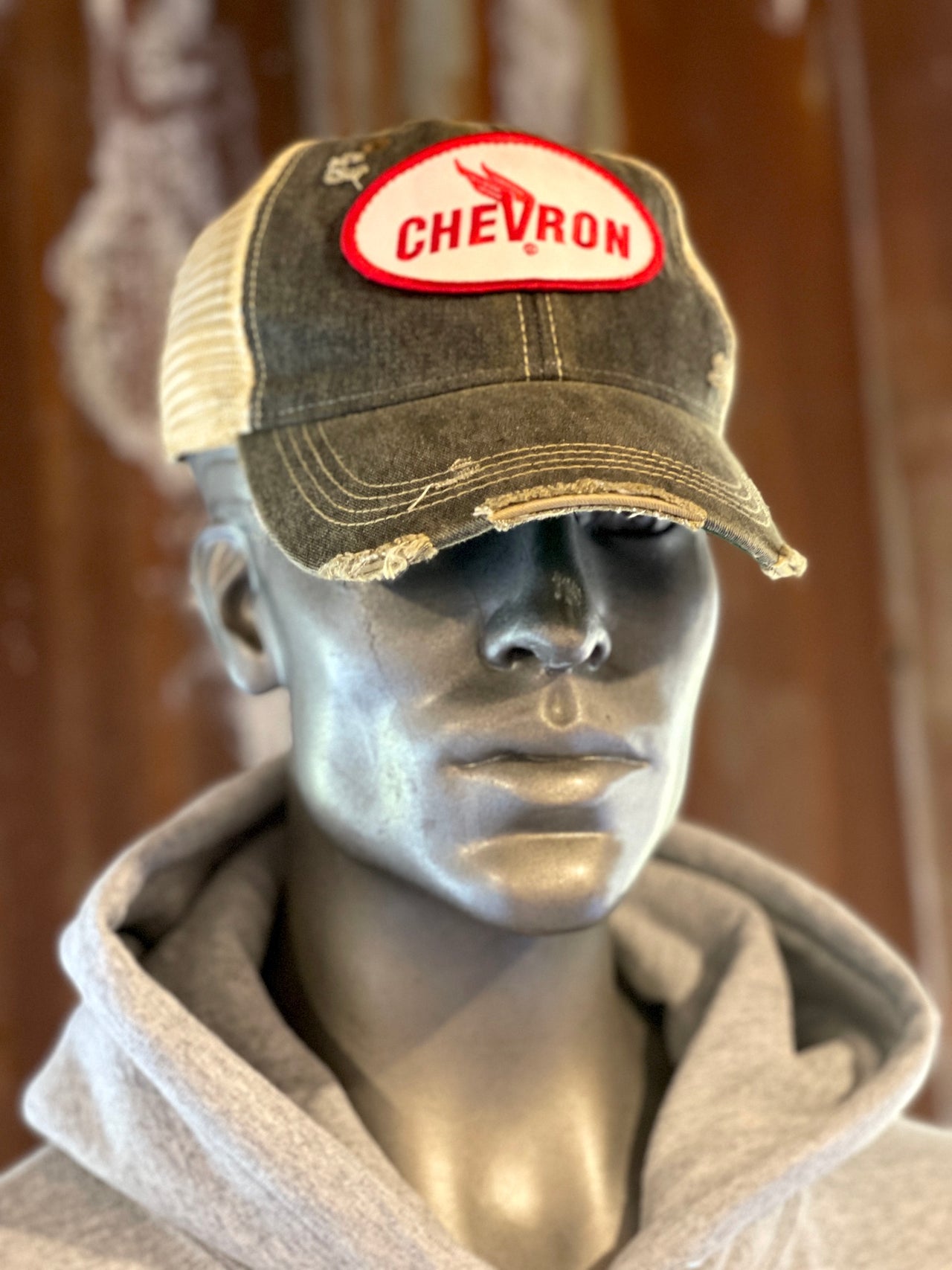 Chevron Gasoline Hat