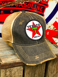 Thumbnail for Texaco Star Distressed Ball Cap