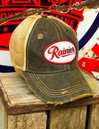 Thumbnail for Rainier Beer Distressed Baseball Cap