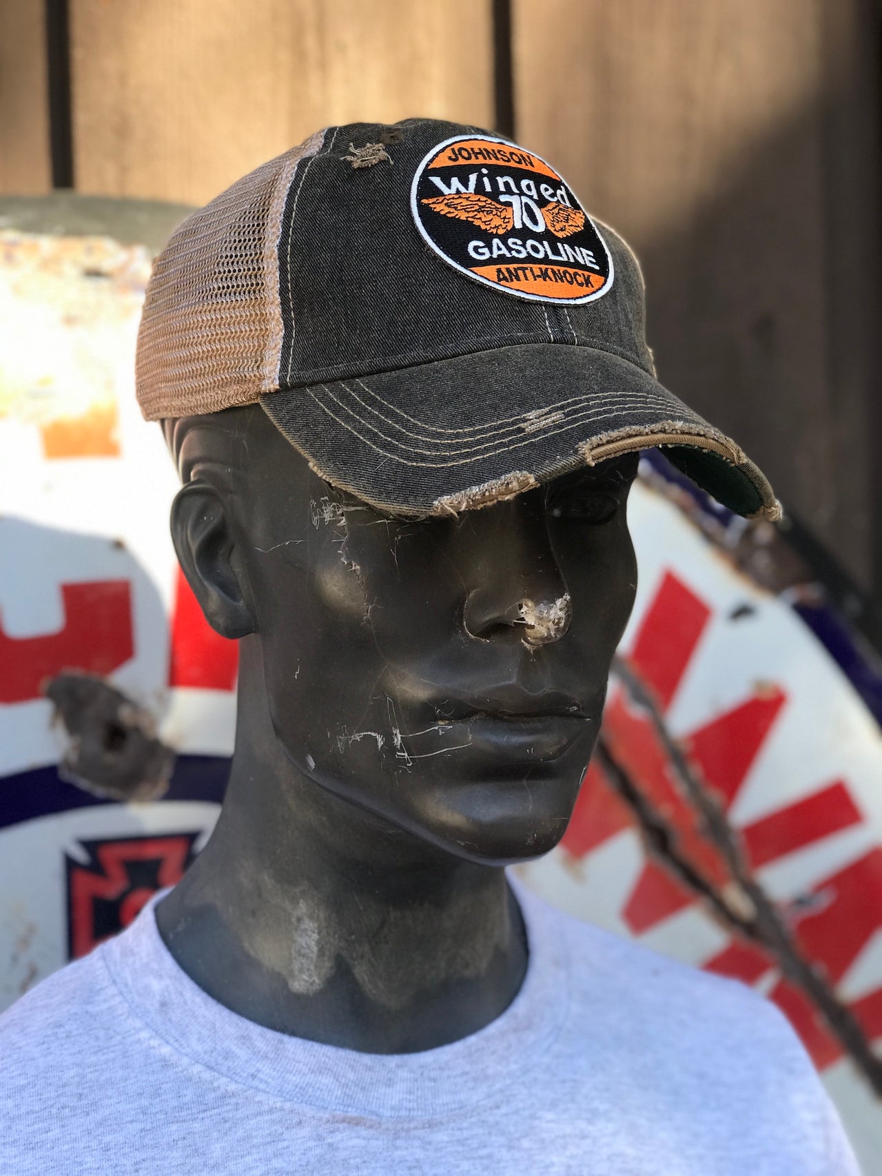 Johnson Gasoline Chicago Distressed Baseball Cap