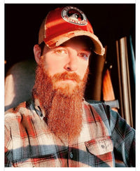 Thumbnail for Red Comb Feeds Hat - Distressed Red Snapback