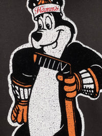 Thumbnail for Hamm's Hockey Bear Hoodie- Classic Black