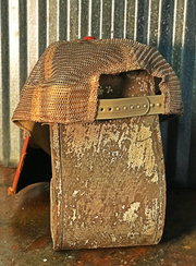 Super test Gasoline Retro Hat- Distressed Orange Snapback