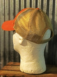 Thumbnail for Refiners Gasoline Patch Hat- Distressed Orange snapback