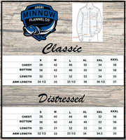 Angry Minnow Vintage Size Chart